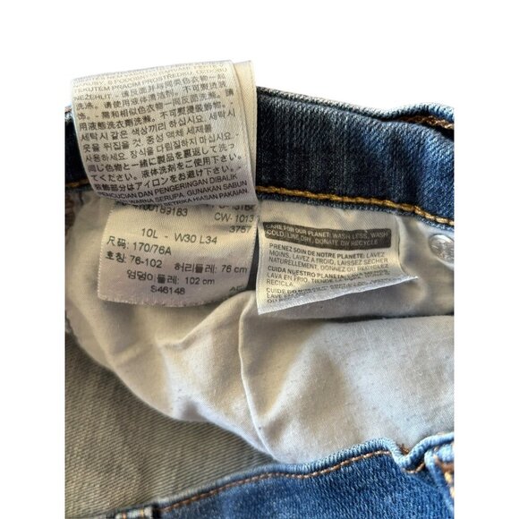 Levi's 505 Straight Leg Mens Jeans - Picture 6 of 8